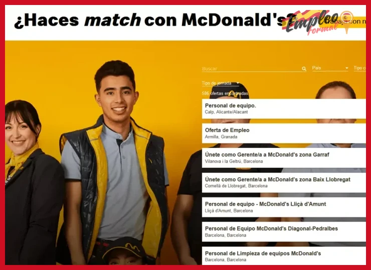 Cómo aplicar en McDonald's