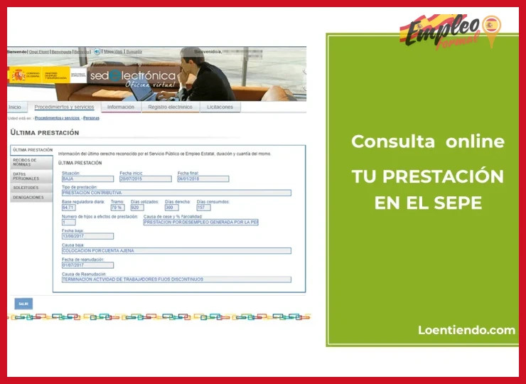 Condiciones personales: estar desempleado o en situación legal de paro